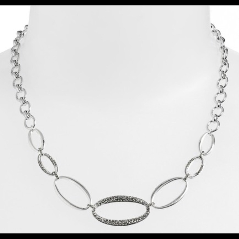 Judith Jack Oval Essence Sterling 925 Necklace NWT